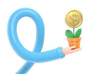 çizgi film karakteri Doları ile