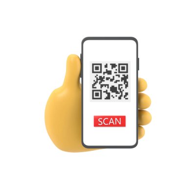 Akıllı telefonlu qr kodu