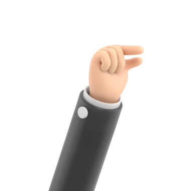 Beyaz arkaplanı, çizimi ve tasarımı olan izole bir el.