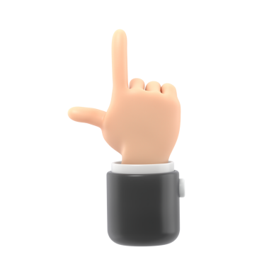 Parmak jesti, beyaz arka planda parmak simgesi, renkli tasarım. vektör illüstrasyonu