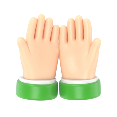 vektör çizim insan el simgesi