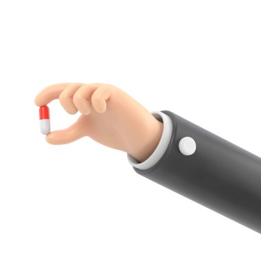 3D el ele tutuşma hapı