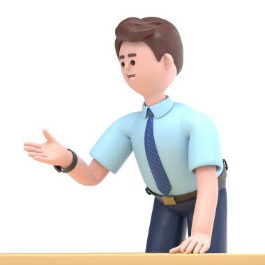 Asyalı Felix 'in toplantı sırasında gelişigüzel tartışması, Yeşil Ekran Mockup.3D görüntüleme ve kırpma yolu için Yeşil Ekran.