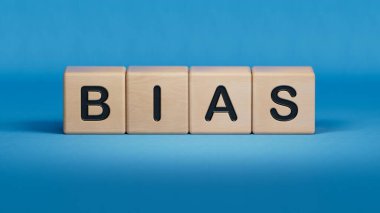 Sözcüklerle tahta bloklar 