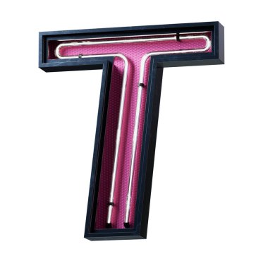 Bir harf şeklinde 3D harf. beyaz arkaplanda izole.