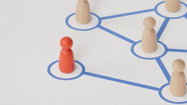 Etkini ve fikirlerini diğer insanlara yay. İşletme lideri, işe alım. Sosyal yönetim ve manipülasyon.