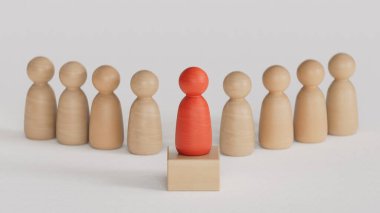 Satranç taşları oynamaya hazır. Bu 3 boyutlu bir tasvir. İş stratejisini, liderliği ve beyaz arkaplandaki 3D yönetimini temsil etmek için mükemmel..