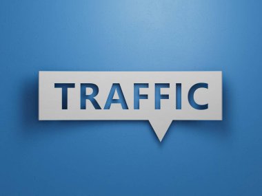 Tahta blok şekli ön bilgisayar klavyesini kelime trajedisi ile birleştirdi. Mavi arkaplandaki beyaz kesimli, soyut tasarım 3D görüntüleme.