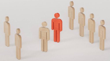 İki şirket ve bir işletme arasındaki anlaşmazlık, mavi ve kırmızılı liderlerin rekabeti bir grup beyaz çalışanın rekabet etmesine yol açıyor..