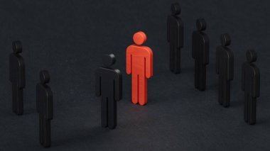 İki şirket ve bir işletme arasındaki anlaşmazlık, mavi ve kırmızılı liderlerin rekabeti bir grup siyahi çalışanın rekabet etmesine yol açıyor..