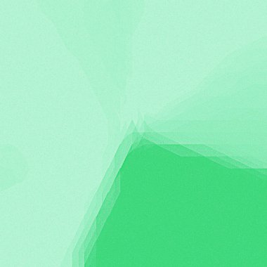 Küresel atomlar birbirine benzer, belirsiz, dalgalı, eğimli, titrek ve mozaik fayanslar açık yeşil, soluk turkuaz ve deniz kabuğu boyası güzel zemin üzerinde