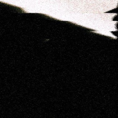 Toplar atomik, dalgalı, gradyan, belirsiz, noktalı ve esintili farklı boyutlarda siyah ve beyaz şekiller 