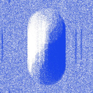 Soyut arkaplanın mavi rengi