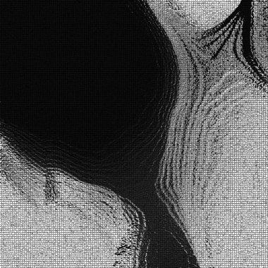 Çizik ve çatlaklarla dolu pis bir doku.