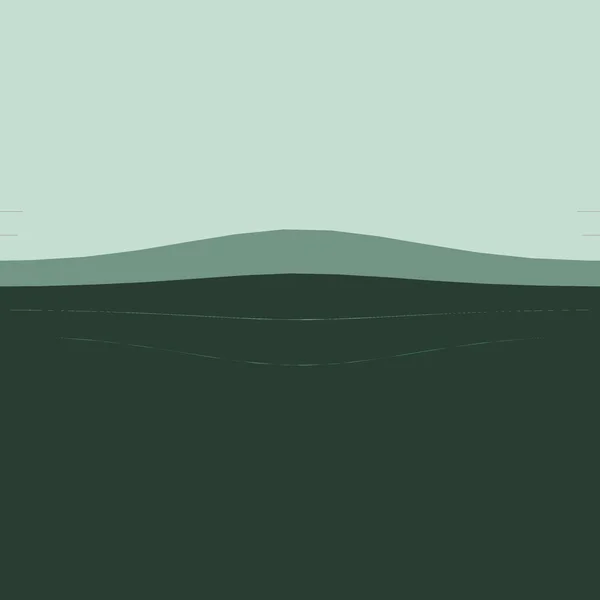 abstract background with mountains, generative art. vector illustration