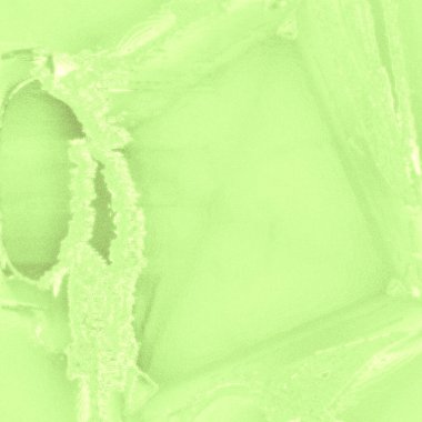 Küresel atomlar birbirine benzer, dalgalı, sisli, eğimli, esintili ve güzel duvarda asılı duran bir sürü açık yeşil ve limon şifonu boyası.