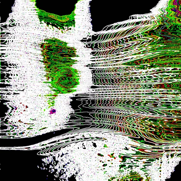 Fantasía Caótica Patrón Fractal Colorido Formas Fractales Abstractas Representación Fondo — Foto de Stock