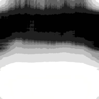 Atomik gradyan, atomik, esintili, bulanık ve karolar siyah ve beyaz şekiller 