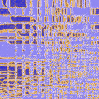 Kareler tıkalı, gradyan, pikselli, sisli ve güzel duvarda dalgalı renkli boyalar