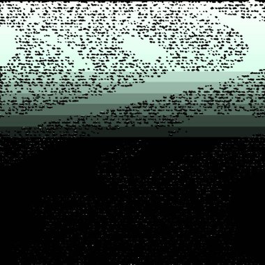 Kareler tıkanık, gradyan, bulanık, rüzgarlı ve titrek siyah, nane kremi ve masum duvardaki koyu kayrak gri zemin