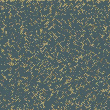 Kareler tıkalı, dalgalı, esintili, sisli, noktalı ve gradyan haki rengi, koyu gri ve limon yeşili şekiller güzel zemin üzerinde