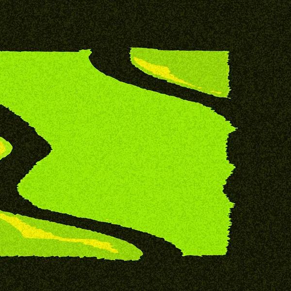 Fyrkantiga Blåsiga Oskärpa Och Lutning Mörkgrön Gräsmatta Grön Och Chartreuse — Stockfoto