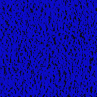 Atomik atom benzeri, dalgalı, gradyan, bulanık ve yağlı orta mavi ve siyah çizimler masum zemin üzerinde süzülüyor.