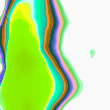 Dalgaların soyut renkli arkaplan görüntüsü