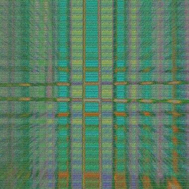 Sismik Lee Kazanma, Keskin bloklar, gradyan, pixelate, titrek, rüzgarlı ve sisli renkli desenler 