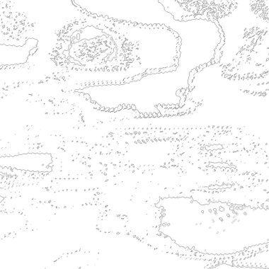 Küpler tıkanık, gradyan, bulanık, rüzgarlı, birçok nokta ve titrek beyaz dokular düz zeminde