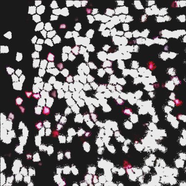 Beastality Depot, Balls atomu benzeri, pixelate, titrek, rüzgarlı ve yağlı siyah, beyaz duman ve açık gri arkaplan 