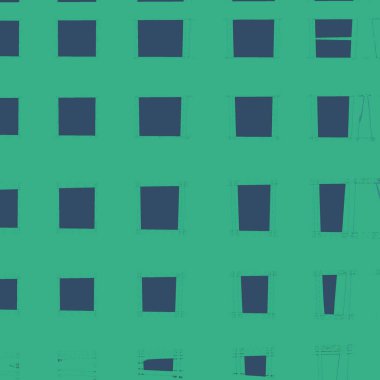 Doğrulama Tuları, daireler atomik, gradyan, pixelate, sisli, rüzgarlı ve sallantılı orta deniz yeşil ve koyu renkli gri desenler güzel duvarın üzerinde süzülüyor.