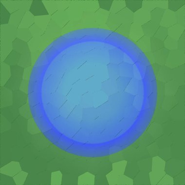 Portföy Ekran koruyucu, küresel atomlar birbirine benziyor, esiyor, sallanıyor, pixelate, sisli ve eğimli orman yeşili, çelik mavi ve kayrak mavisi.