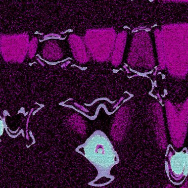 Hsn Posting, Sharp bloklama, bulanık, gradyan ve pixelate çok renkli arkaplan 