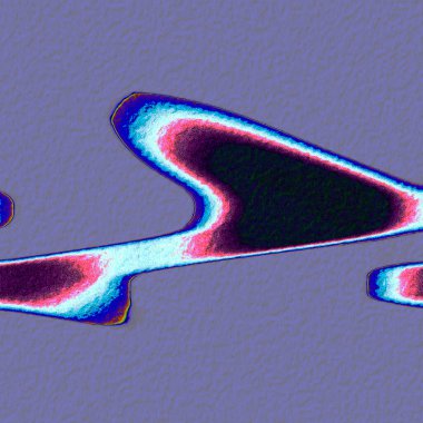 Çıkarılmış yağlı boya, sisli, esintili, eğimli ve çok renkli arkaplan 