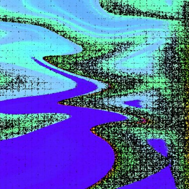 Dac Afganistan, Kare blokları, bulanık, pixelate, gradyan, dalgalı ve mozaik kiremitler renkli 