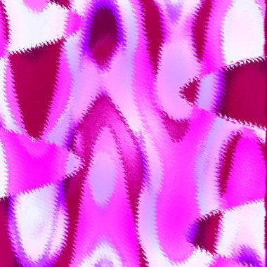 Toplar atomik, esintili, noktalı, dalgalı, eğimli ve sisli koyu mor, hayalet beyaz ve sıcak pembe soyut tasarım 