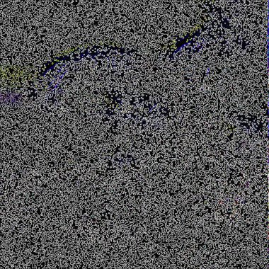 Ors Object, Cubes 3d, noktalı, bulanık ve esintili renkli şekiller 