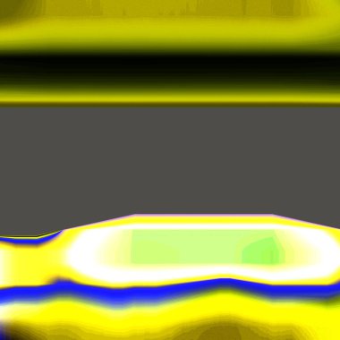 Patlama Kipi, Atom Atomu benzeri, titrek, gradyan, bulanık, pikselli, esintili ve karolar masum duvarda renkli soyut tasarım