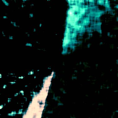 Bert Recherche, küresel atomlar atom benzeri, gradyan ve bulanık çok renkli çeşitli şekiller 