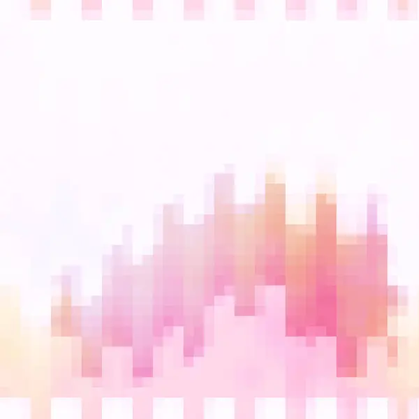 Anlık makbuz, Küp bloklayıcı, bulanık, esintili, eğimli, pikselli ve karo lavanta kırmızısı, açık mercan ve buğday deseni 