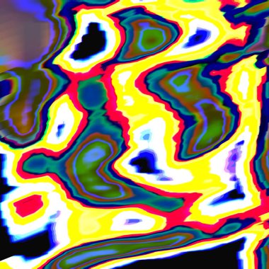 Ödünç Arayıcı, güzel gradyan, rüzgarlı, belirsiz ve renkli karolar. 