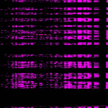 Minnesota Taşımacılık, kareler tıkanmış ve şişkin siyah ve fuşya arka planı 