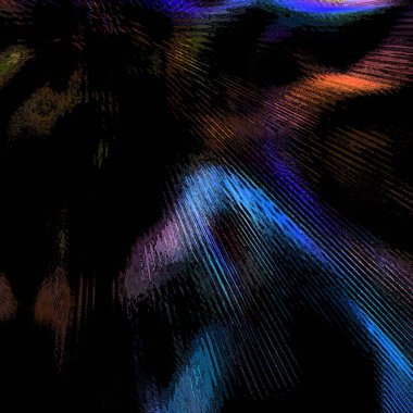 Sars At, güzel bulanık ve titrek renk dokusu masum zeminin üzerinde süzülüyor.