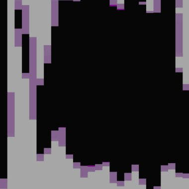 Witty Height Ordinary, Artsy gradyan, dalgalı, dalgalı, pixelate, fayanslar ve bulanık siyah, koyu gri ve kayrak gri desenler 