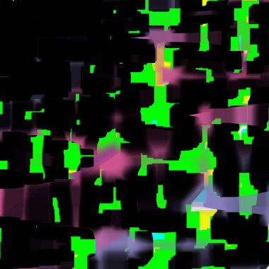 Kırpma Çipi, Atom gradyanı, atomik ve birçok noktanın çoklu renk dokusu 