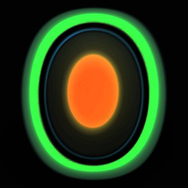 Hq Modifications, Sharp blocks, many dots, gradient, round and unclear dark orange, dark slate gray and spring green shapes of various sizes 