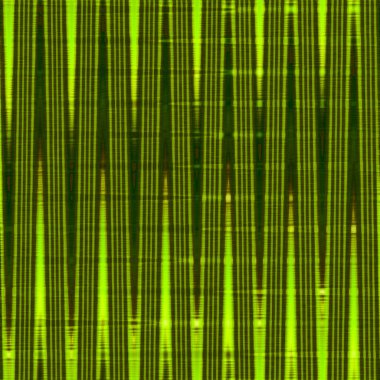 Drug Achievement Puzzle, Extruded blocky, many dots, wavy and blurry olive texture 