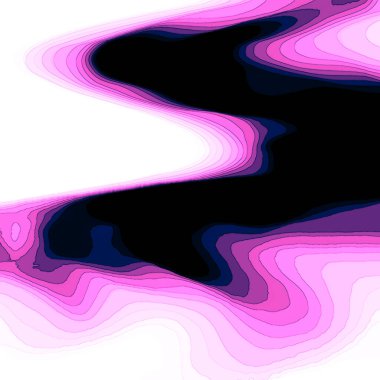 Renkli dalgalarla soyut arkaplan