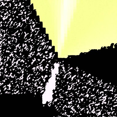 taştaki yaratıcı desen